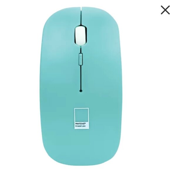 NEW Pantone Wireless Mouse & Keyboard Combo Set 2.4GHz Full Size Emerald Lake - Picture 3 of 3